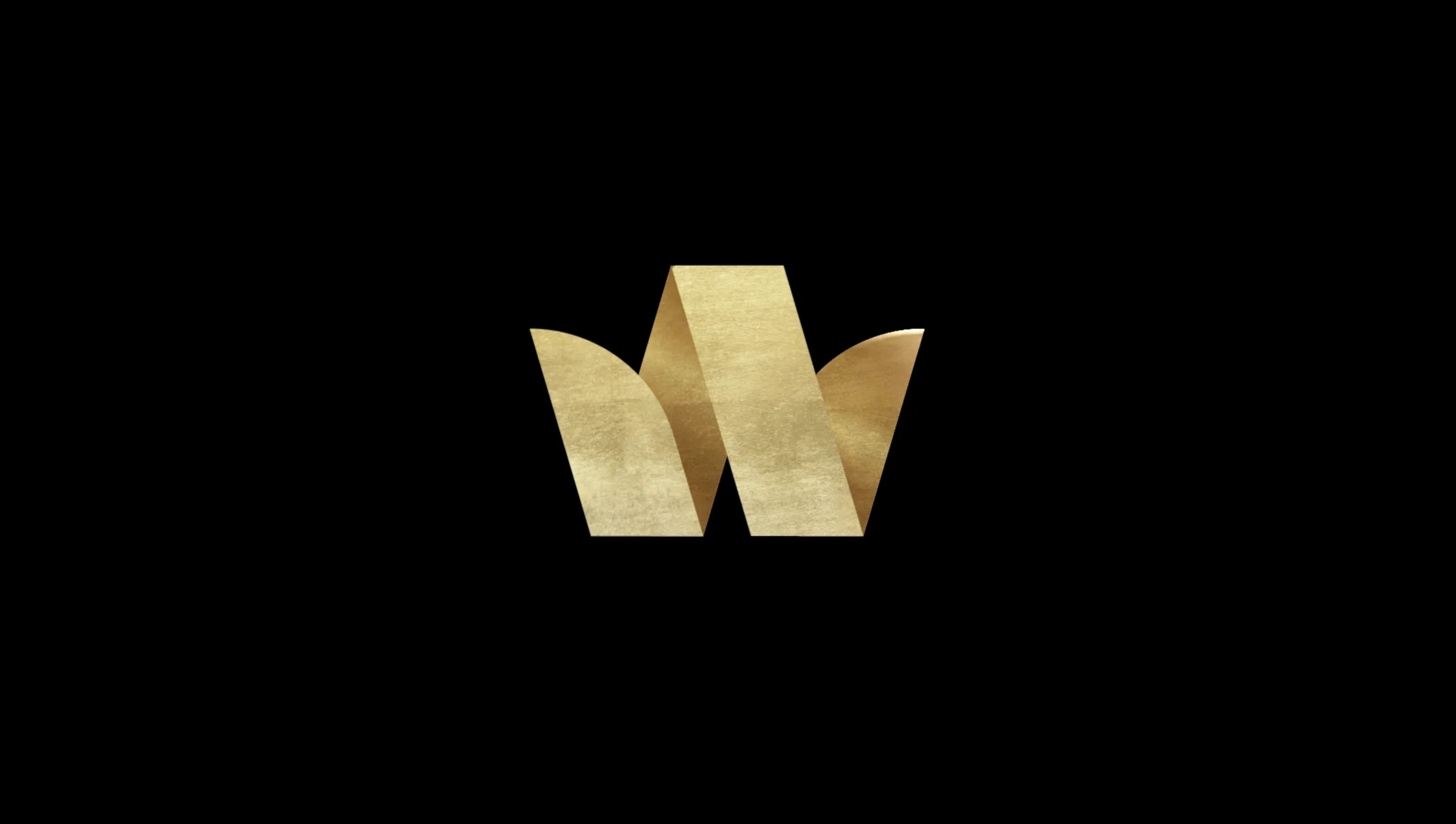 Gold Logo Animation